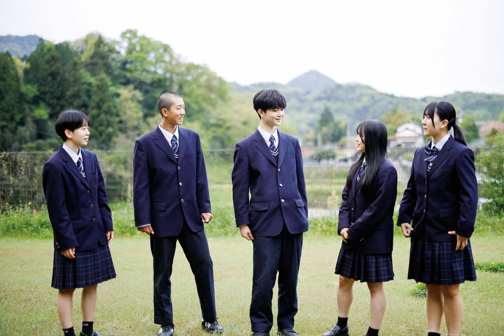 滋賀学園 茶色 ブレザー 高校 東京 男子 島根県立島根中央高等学校